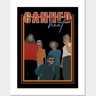 Canned Fever Blues Legends Tribute Tee Posters and Art